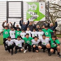 Football Foundation PlayZone opens in Normanton Park